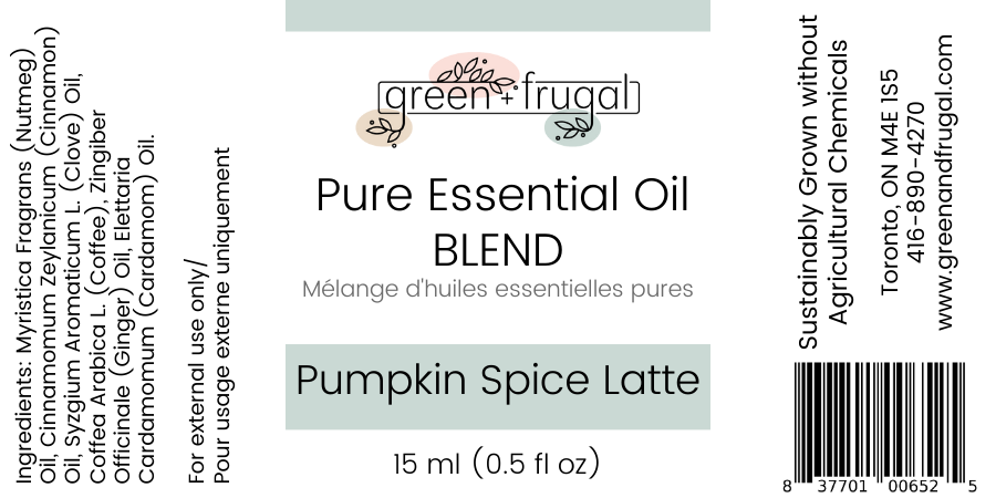 Pumpkin Spice Latte Essential Oil Blend