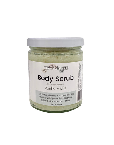 Natural Vanilla Mint Body Butter Handcrafted in Toronto