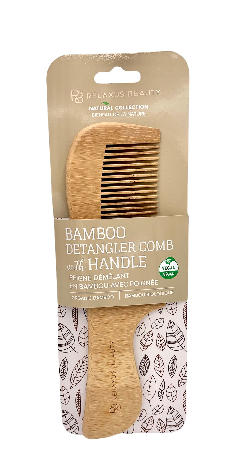 Bamboo Detangling Comb