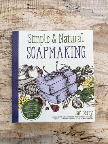 best natural soap making book