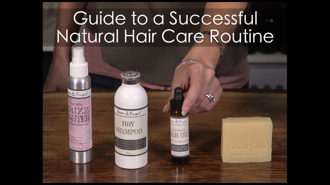 Guide to Switching to a Truly Natural Hair Care Routine (Free Video in Description)
