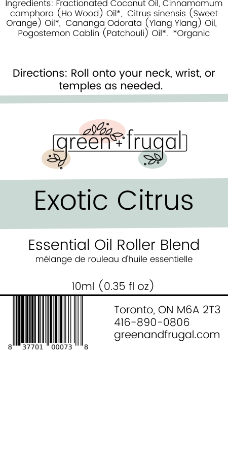 Exotic Citrus Essential Oil Blend