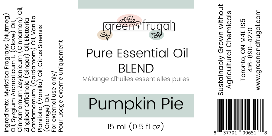 Pumpkin Pie Essential Oil Blend