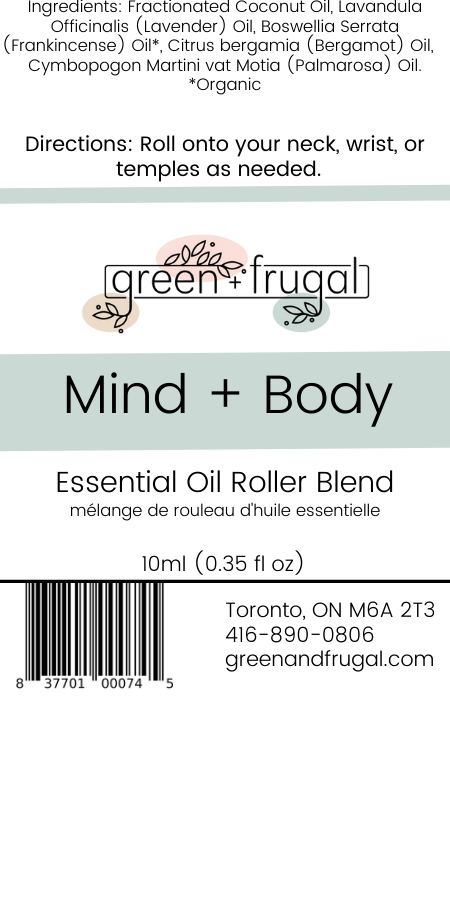 Mind + Body Essential Oil Blend