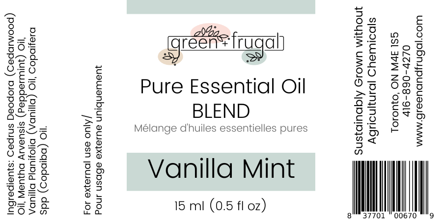 Vanilla Mint Essential Oil Blend