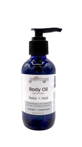 Relax + Heal Body Oil Large
