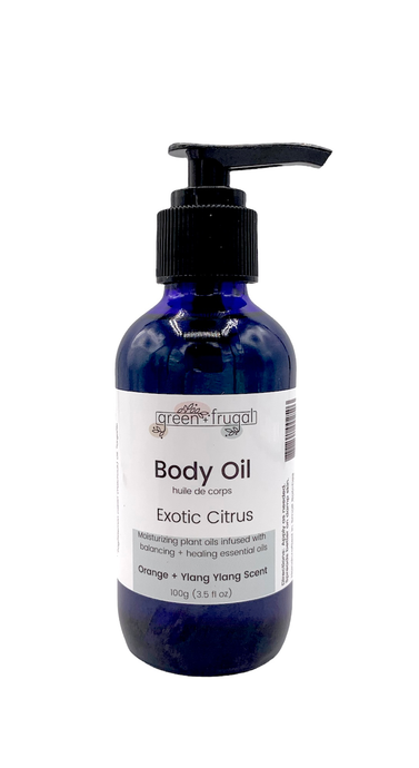 Large Exotic Citrus Body Oil