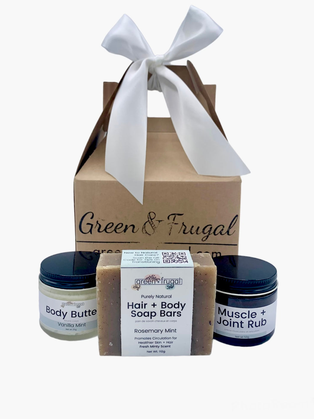 Muscle Relief Gift Set with Body Butter and Soap Bar