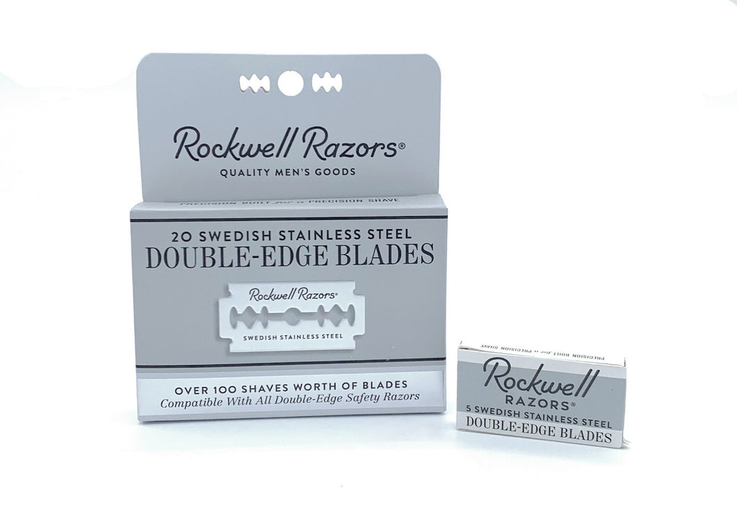 Stainless Steel Double-Edge Blades, Rockwell Razor
