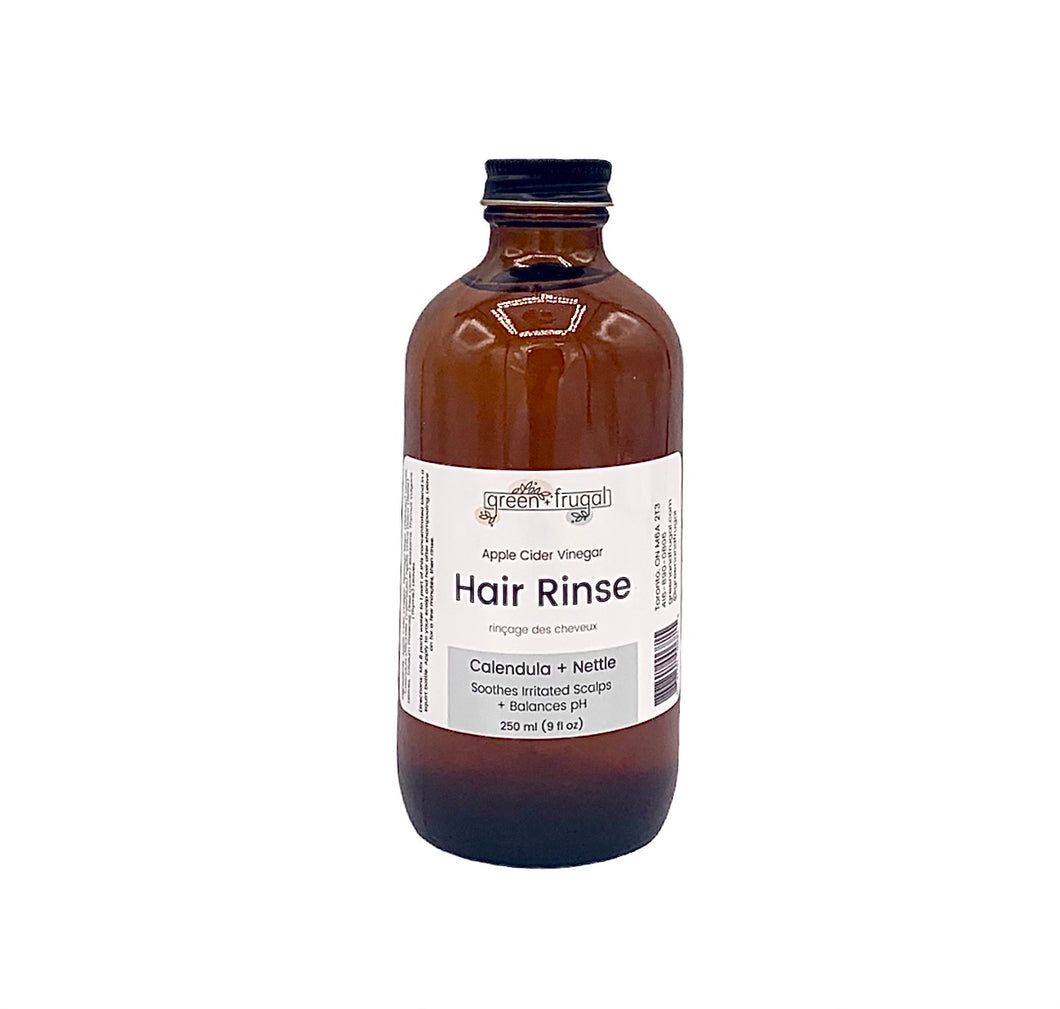 Apple Cider Vinegar Herbal Hair Rinse - Calendula + Nettle
