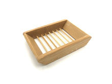 Load image into Gallery viewer, Bamboo soap dish
