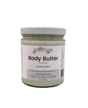 Load image into Gallery viewer, Vanilla Mint Body Butter Handcrafted in Toronto Plastic-free Zerowaste
