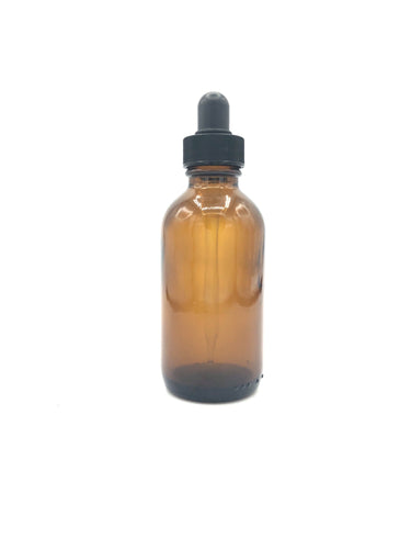 100ml Amber Glass Dropper Bottle - Plastic Free