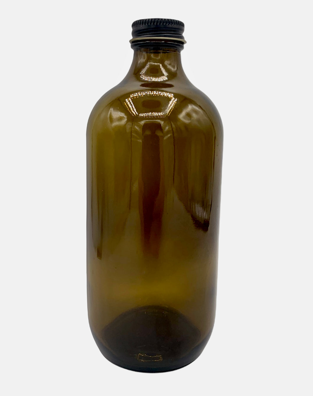 500ml Amber Glass Bottle with Cap